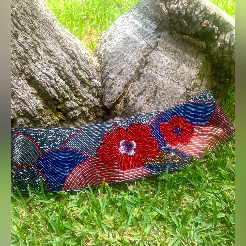 2/$20 Floral Beaded Belt